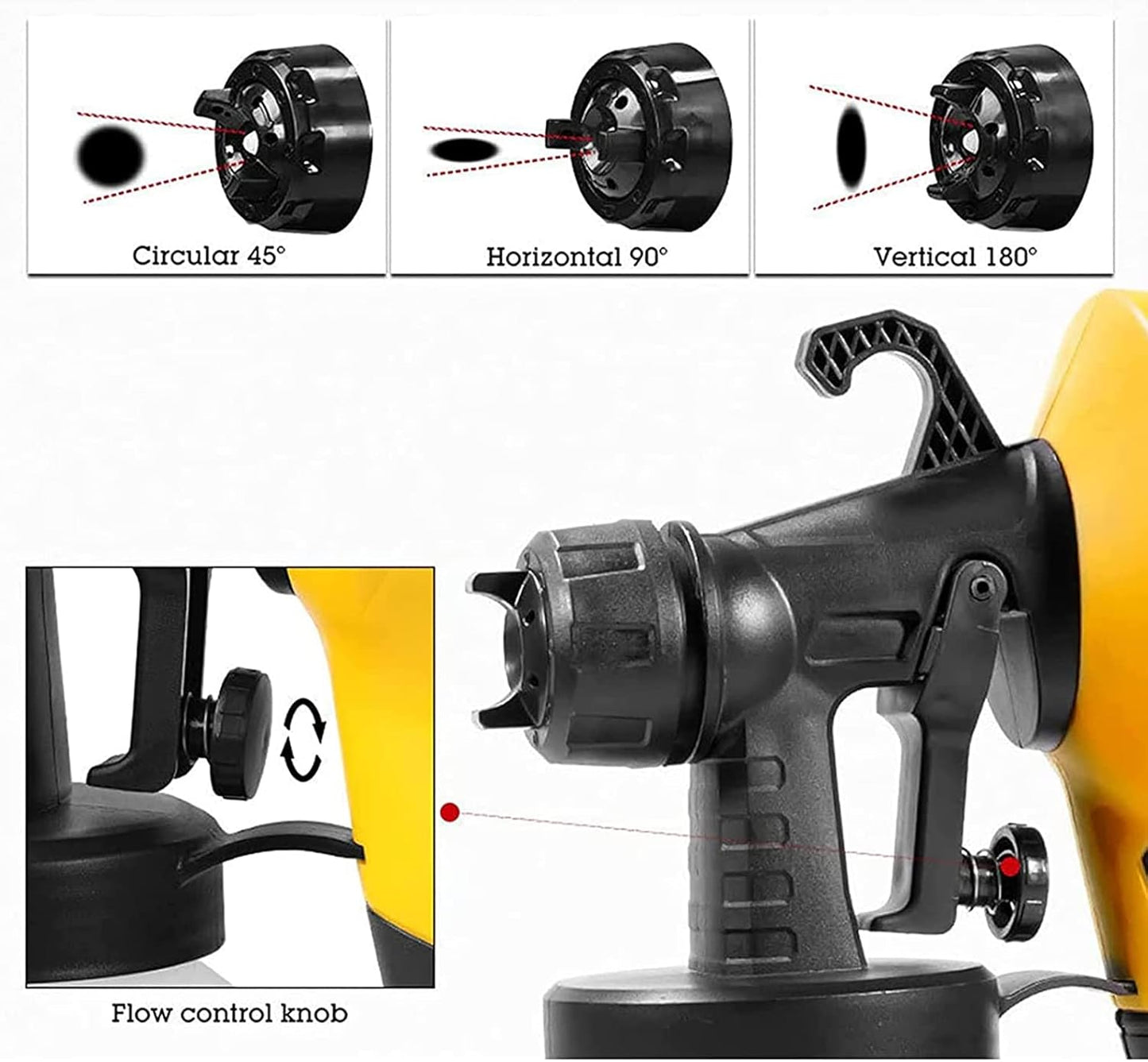 PISTOLA DE PINTURA PRO + ESTUCHE DE PROTECION GRATIS