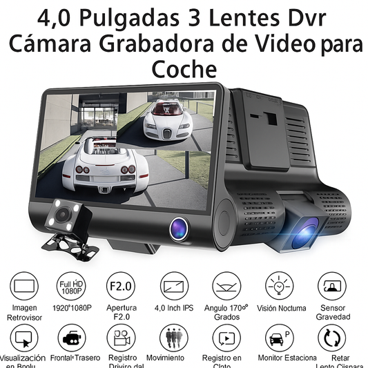 ROADVISION 4K - CON LENTE DVR EXTRA GRATIS